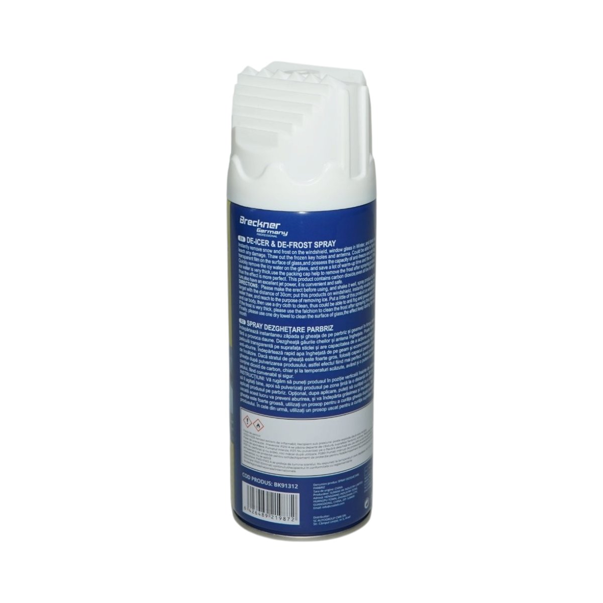 Spray dezghetare parbriz si geamuri auto 450ml Breckner Germany - imagine 4