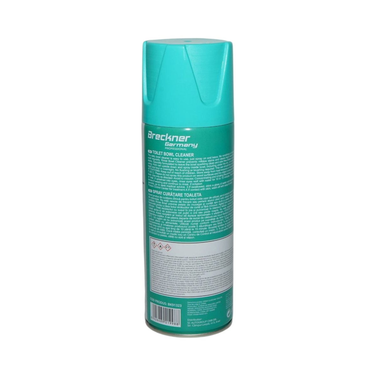 Spray spuma activa curatare toaleta 400ml Breckner Germany - imagine 5