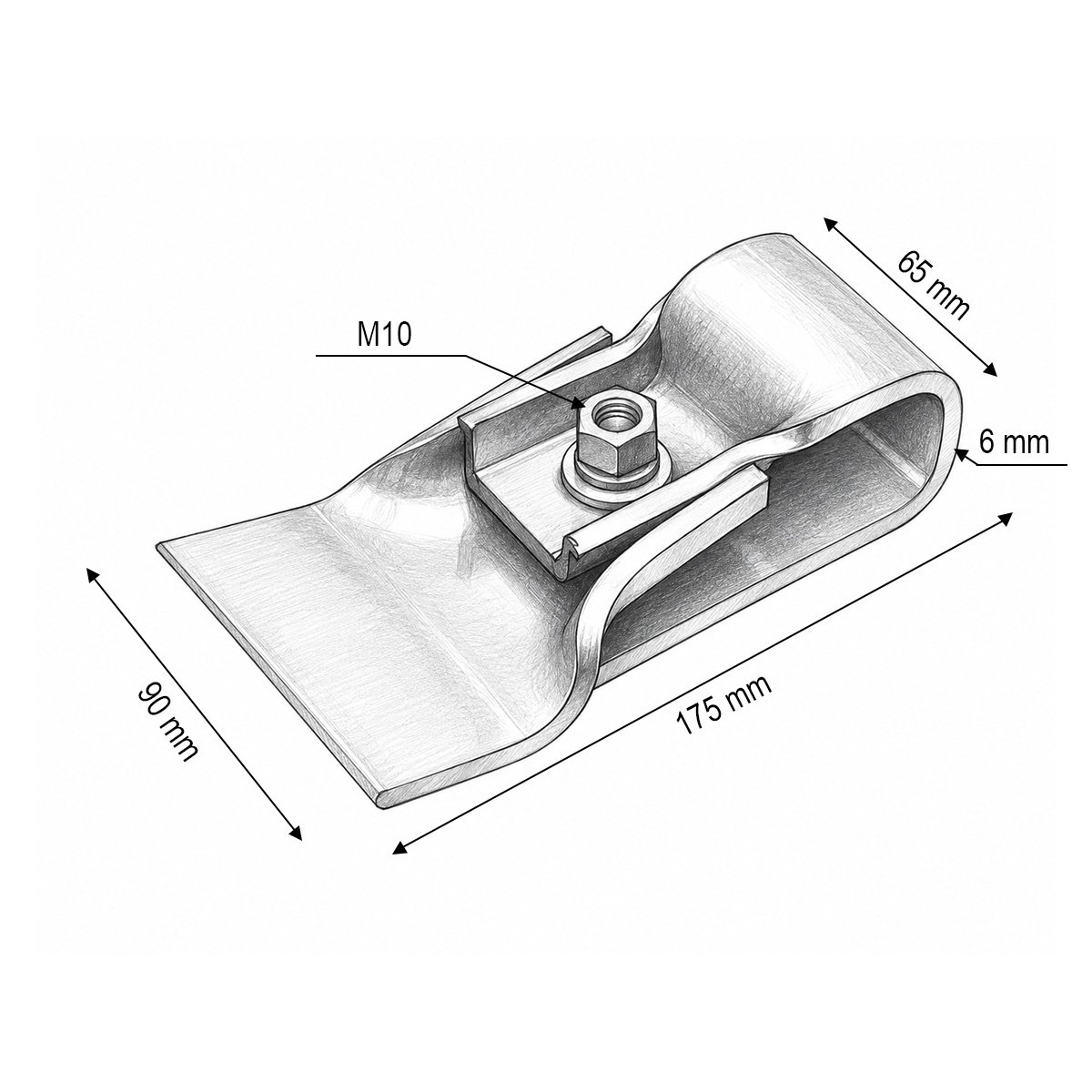 Cutit ciocan tocatoare asamblat cu suport si surub cod OEM 63-JF-00 - imagine 3