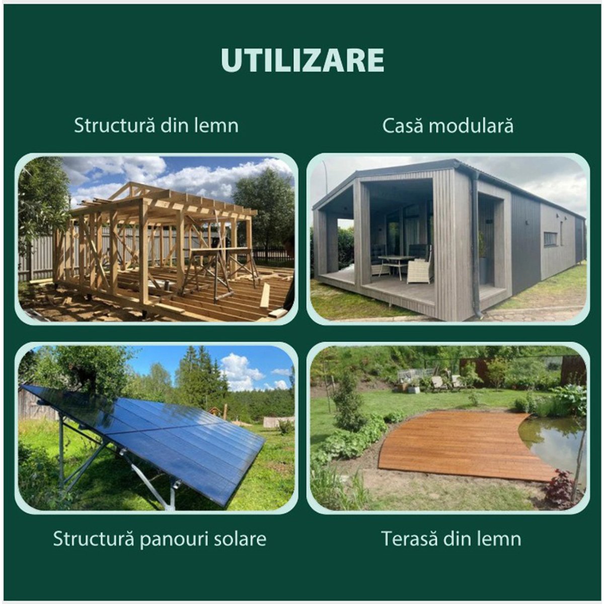 Surub fundatie elicoidal 76x1800mm montaj la sol structuri panouri solare fotovoltaice - imagine 10
