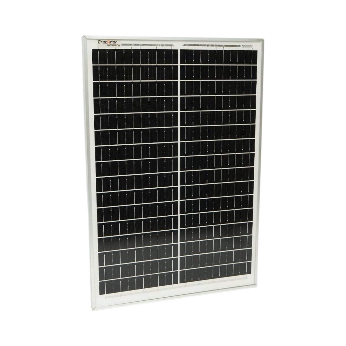 Panou solar 40W fotovoltaic monocristalin cu cablu de conectare 90cm si clesti baterie 570x400x25mm Breckner Germany - imagine 2