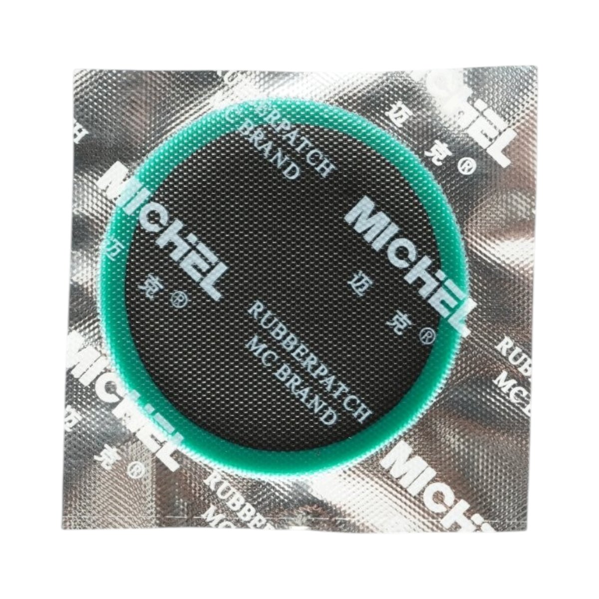 Set 20 petice vulcanizare rotunde 25mm, 32mm, 42mm, 50mm + 1 tub adeziv 20ml pentru camere de aer Michel - imagine 6