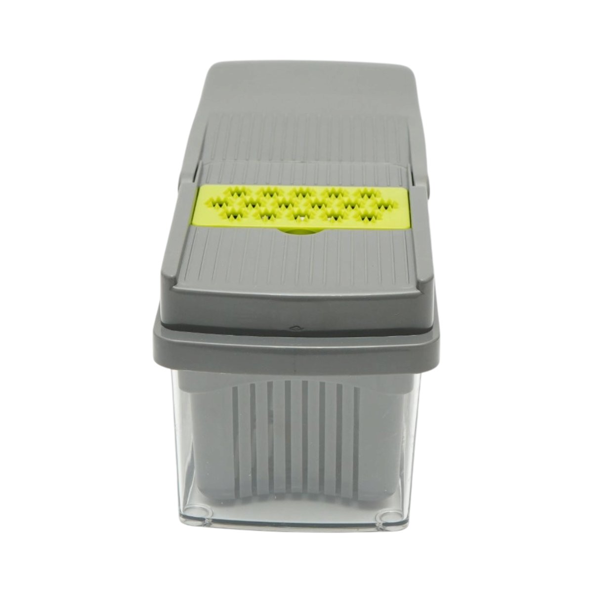 Tocator de legume multifunctional 12 in 1 manual, 8 lame inox interschimbabile, taietor legume, feliator, razatoare, decojitor, separator oua, recipient colectare - imagine 9