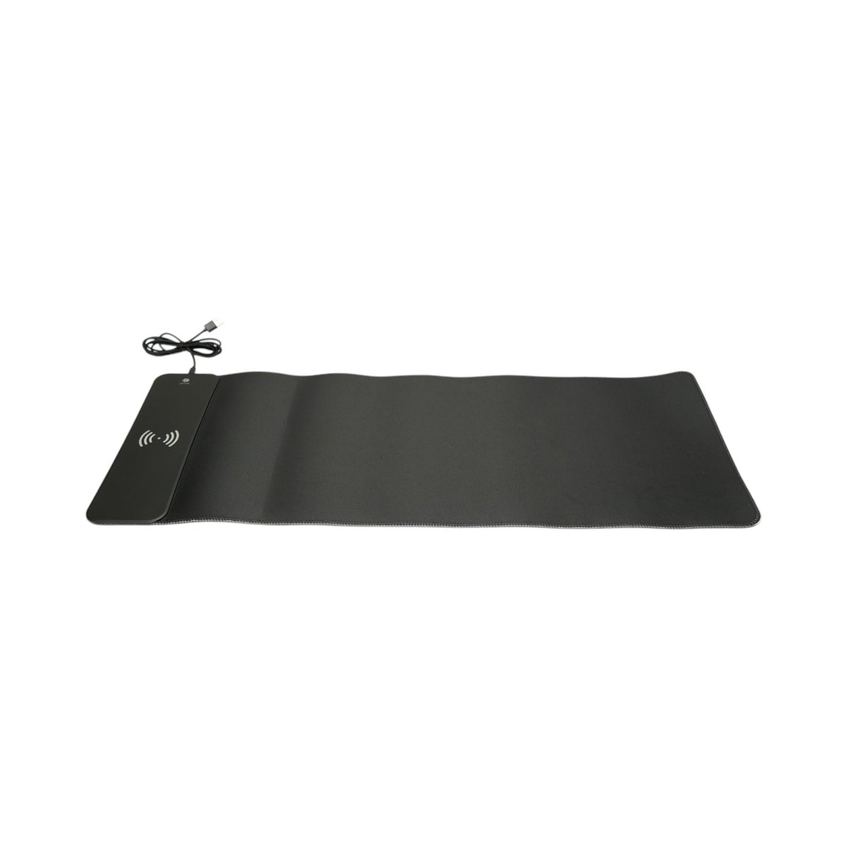 Mouse pad gaming cu incarcare rapida wireless 15W, iluminare LED RGB 15 moduri cu control touch, baza cauciuc antiderapanta, 80x30cm - imagine 2