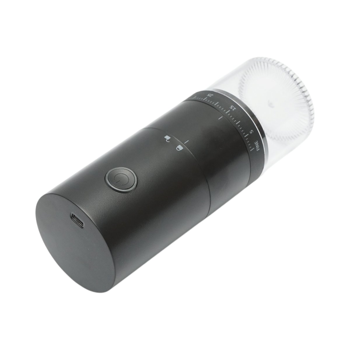 Rasnita electrica de cafea portabila cu acumulator 2000mAh, 30W, reglaj macinare 38 trepte, capacitate 25g/120ml, reincarcabila USB Type-C - imagine 9
