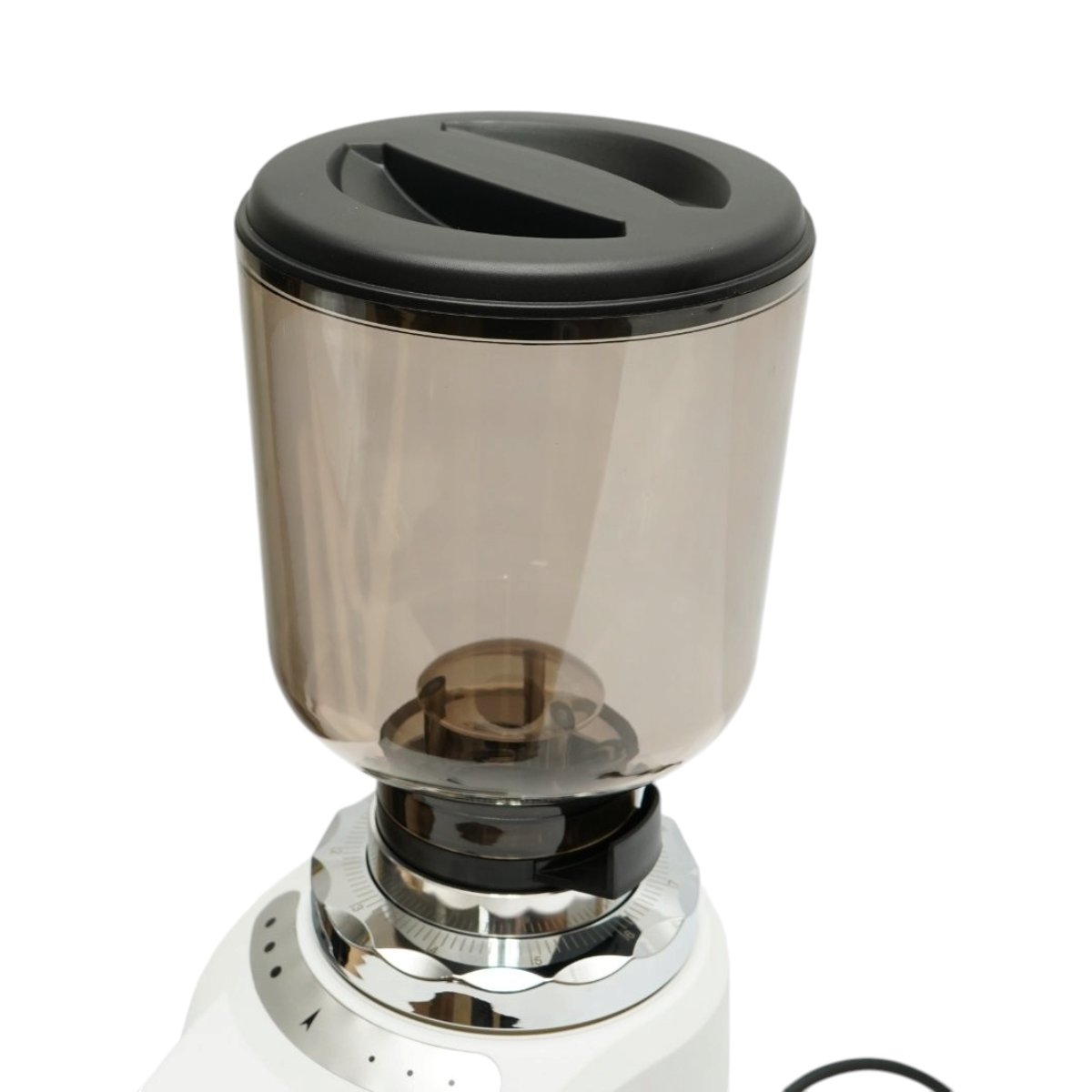 Rasnita electrica de cafea automata 180W, 220V, reglaj macinare 80 trepte, bavuri plate 50mm, recipient boabe 500g - imagine 7