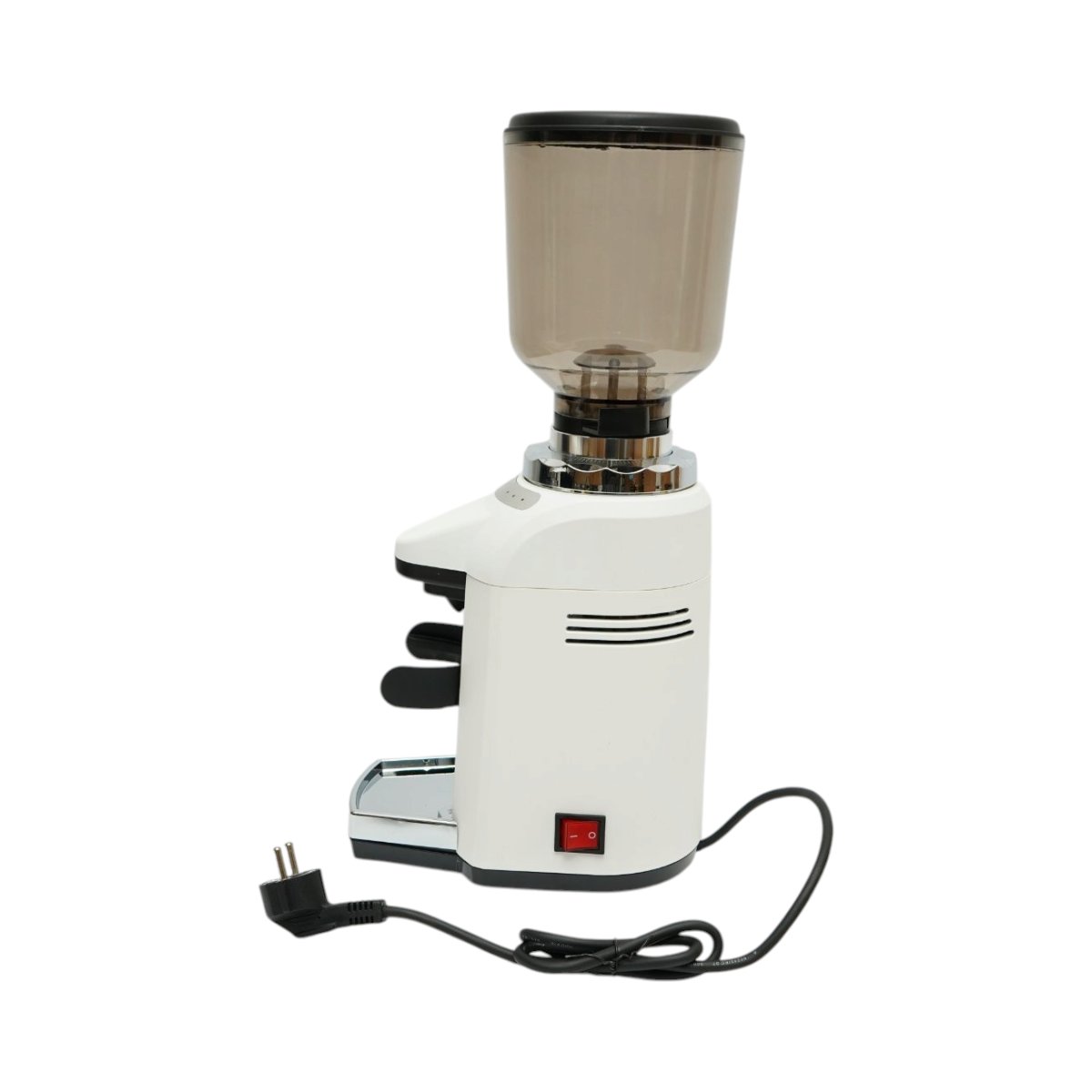 Rasnita electrica de cafea automata 180W, 220V, reglaj macinare 80 trepte, bavuri plate 50mm, recipient boabe 500g - imagine 4