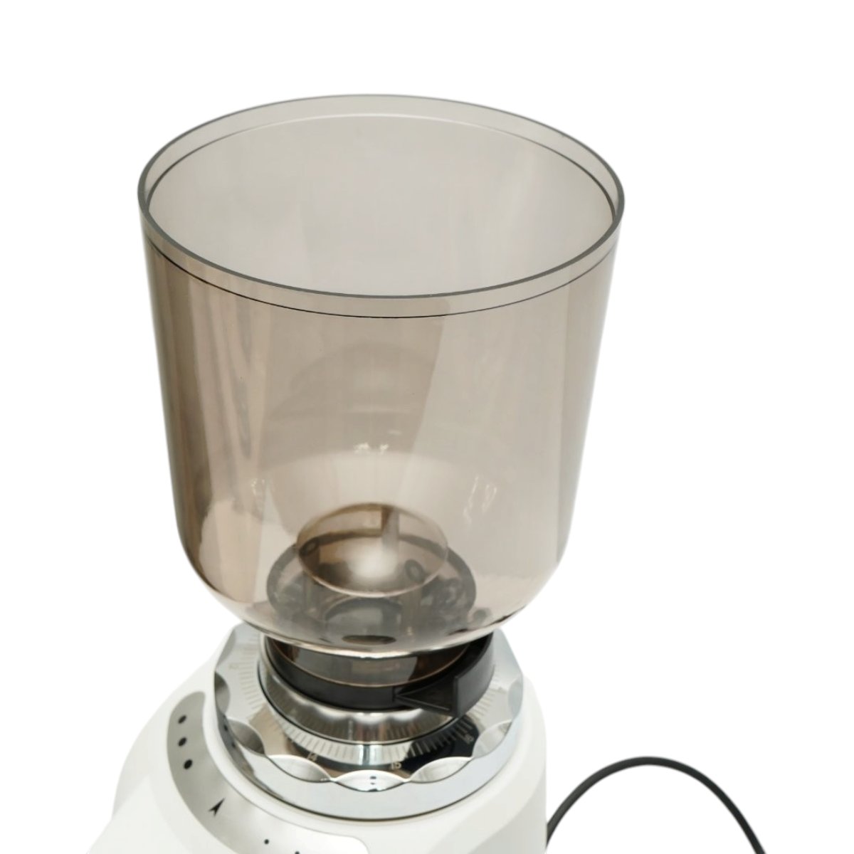Rasnita electrica de cafea automata 180W, 220V, reglaj macinare 80 trepte, bavuri plate 50mm, recipient boabe 500g - imagine 8