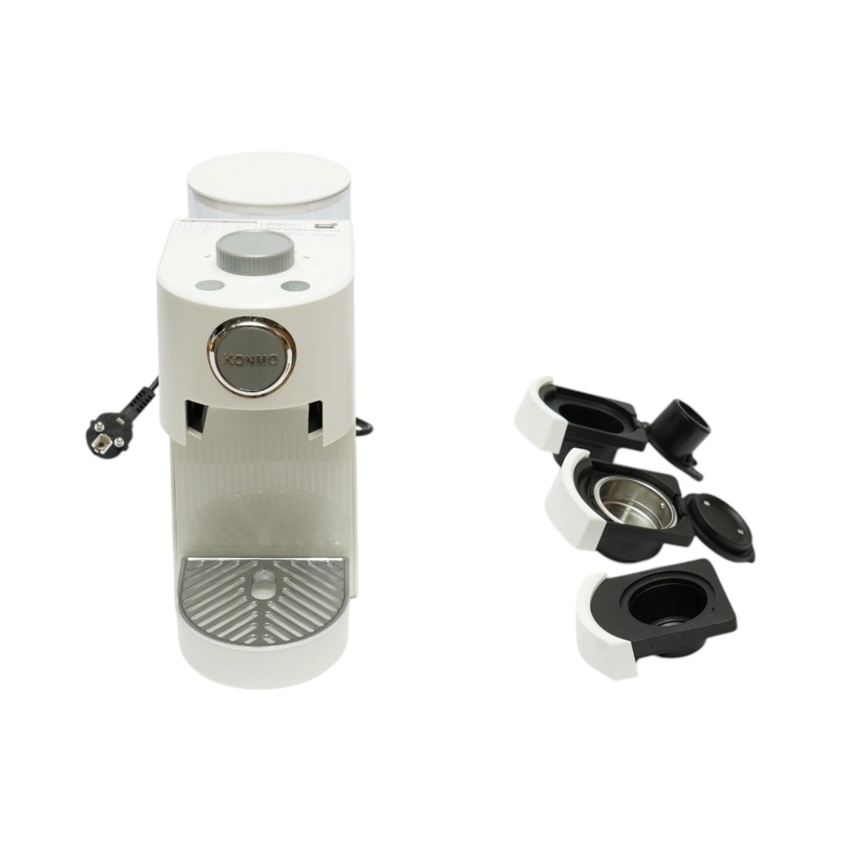 Espressor multifunctional 1350W, 220V, presiune 20 bar, rezervor apa 1.4L, cafea macinata, capsule Nespresso, Dolce Gusto - imagine 2