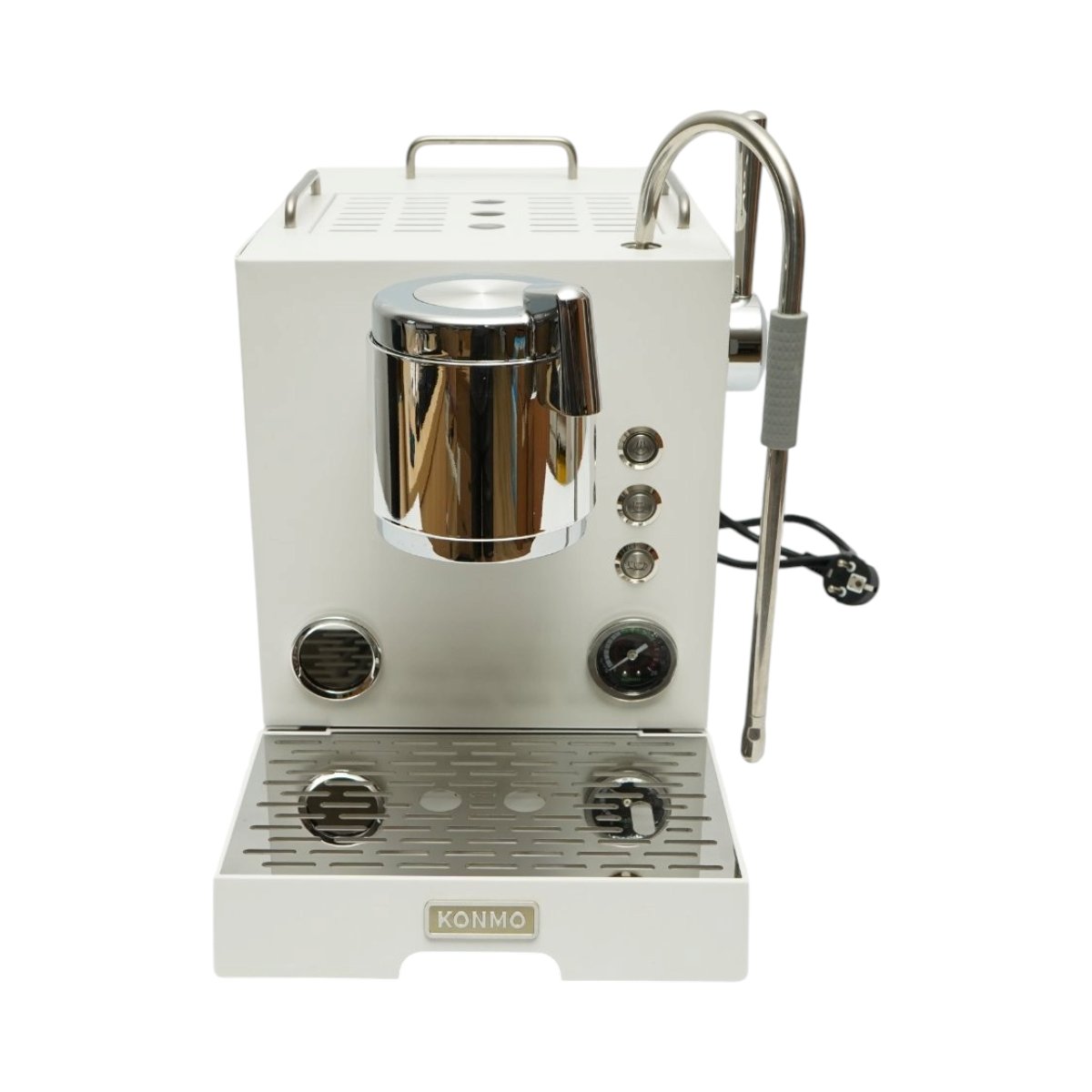 Espressor semi-automat profesional cafea boabe cu rasnita integrata 2950W, 220V, grup dublu, sistem spumare lapte, presiune 20 bar, rezervor apa 3.5L, conexiune apa retea - imagine 2
