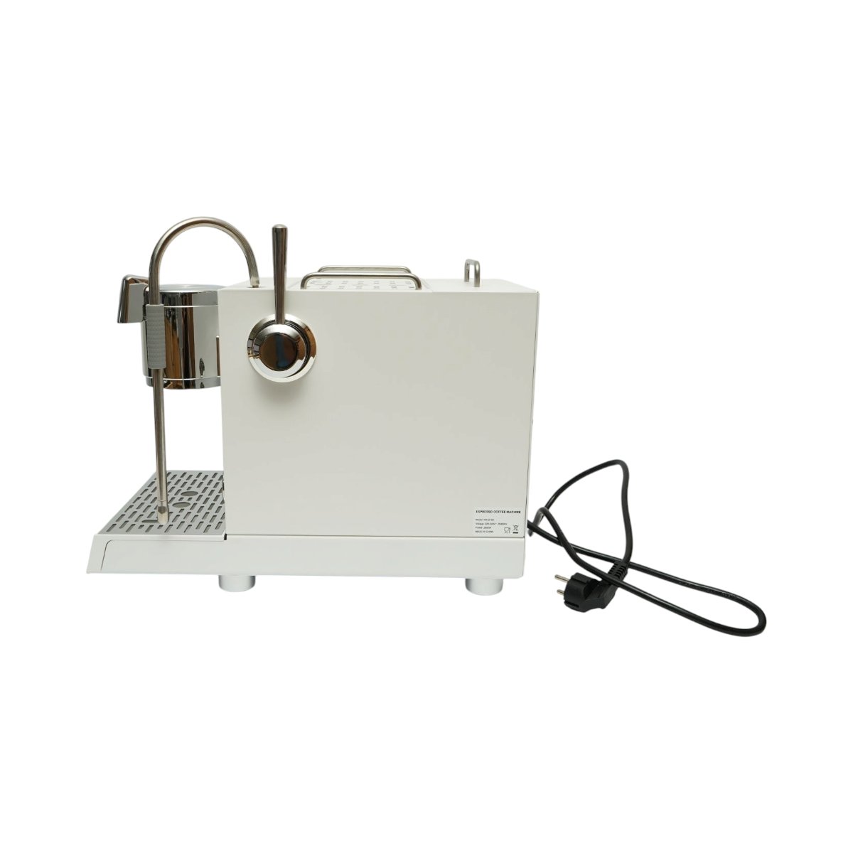 Espressor semi-automat profesional cafea boabe cu rasnita integrata 2950W, 220V, grup dublu, sistem spumare lapte, presiune 20 bar, rezervor apa 3.5L, conexiune apa retea - imagine 3