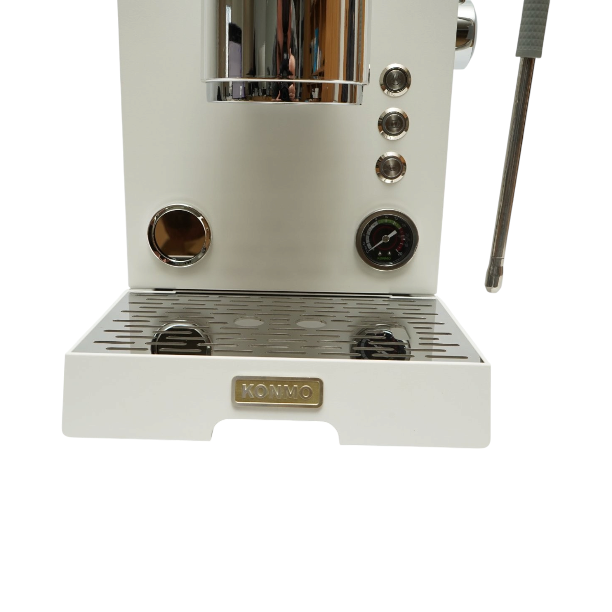 Espressor semi-automat profesional cafea boabe cu rasnita integrata 2950W, 220V, grup dublu, sistem spumare lapte, presiune 20 bar, rezervor apa 3.5L, conexiune apa retea - imagine 6