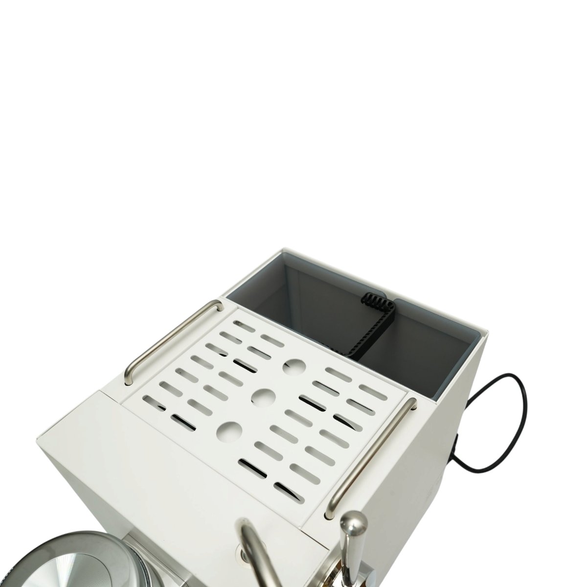 Espressor semi-automat profesional cafea boabe cu rasnita integrata 2950W, 220V, grup dublu, sistem spumare lapte, presiune 20 bar, rezervor apa 3.5L, conexiune apa retea - imagine 11