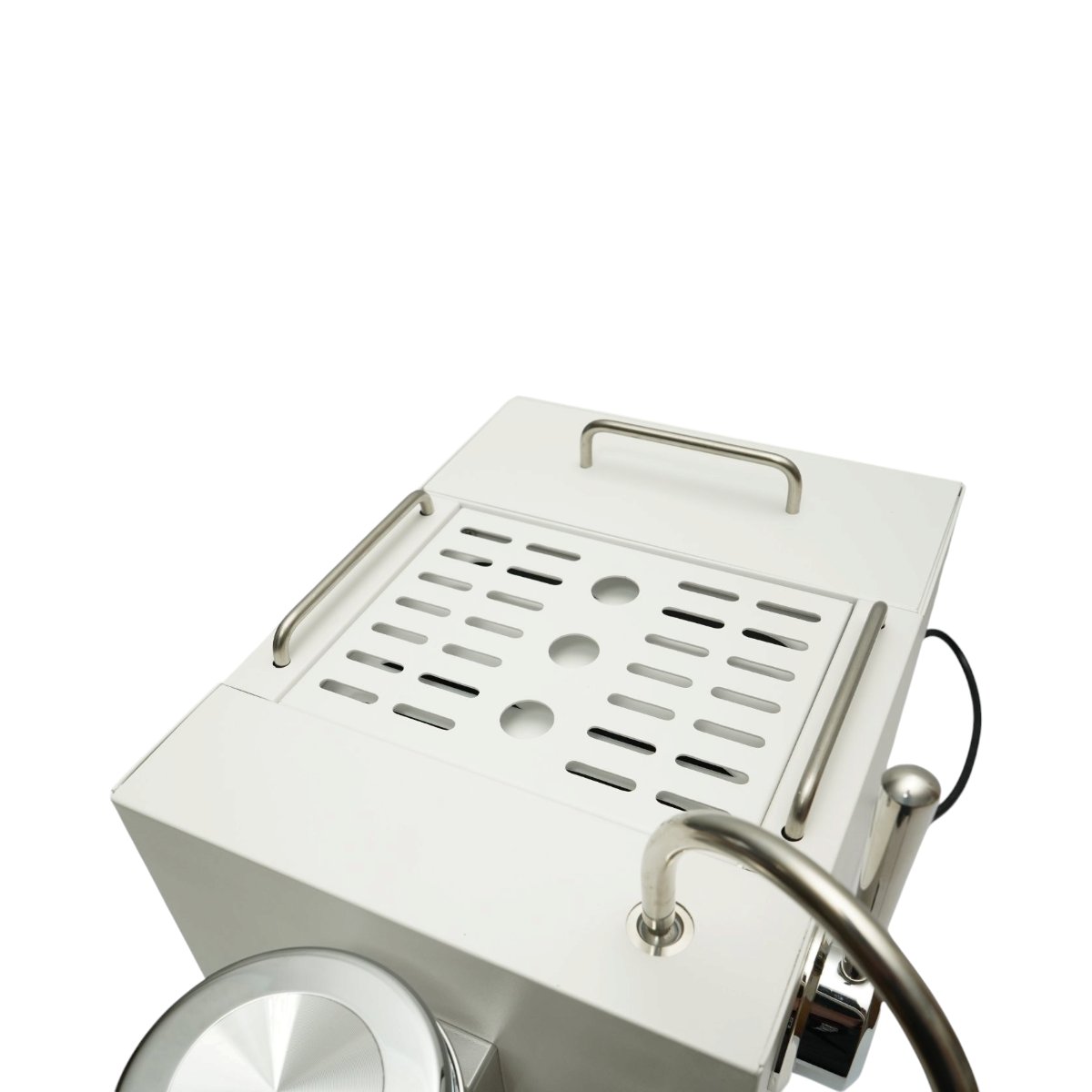 Espressor semi-automat profesional cafea boabe cu rasnita integrata 2950W, 220V, grup dublu, sistem spumare lapte, presiune 20 bar, rezervor apa 3.5L, conexiune apa retea - imagine 10