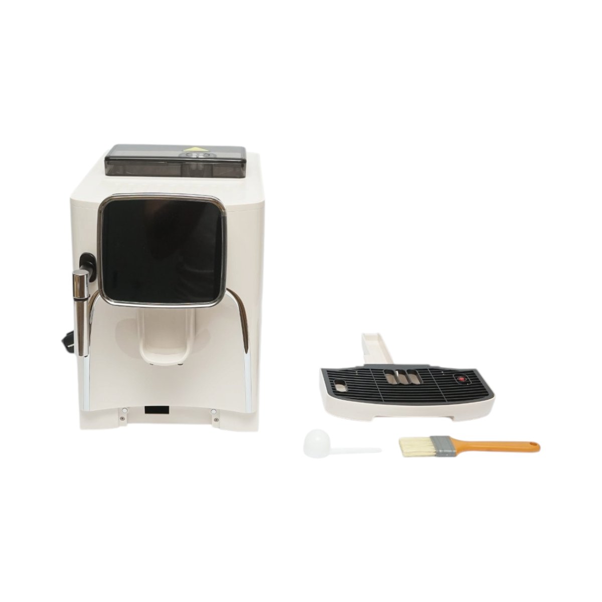 Espressor automat cafea boabe cu rasnita integrata 1450W, 220V, panou digital touch, sistem spumare lapte, presiune 19 bar, rezervor apa 1.7L - imagine 6