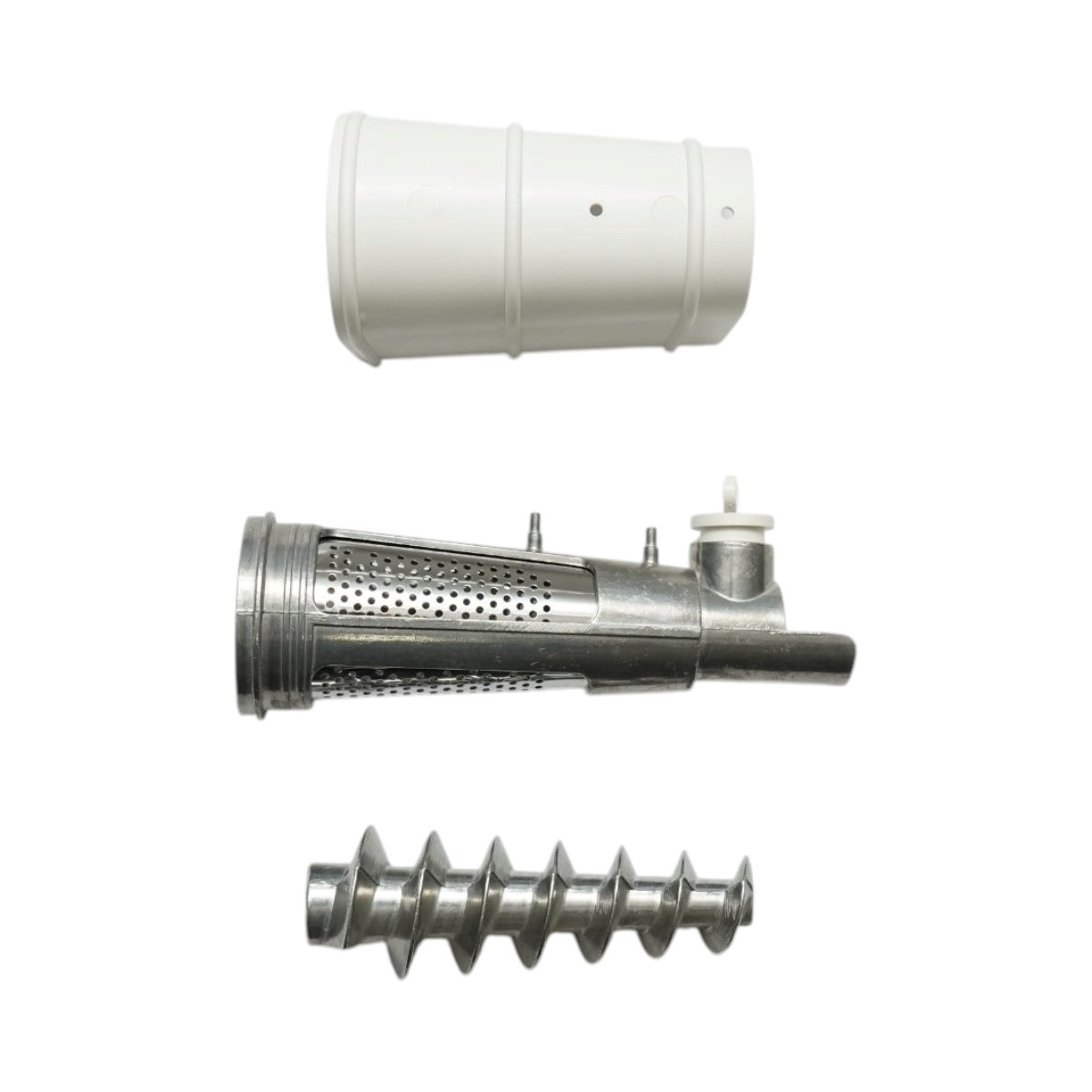 Accesoriu storcator suc de rosii metalic pentru masina de tocat carne - imagine 2