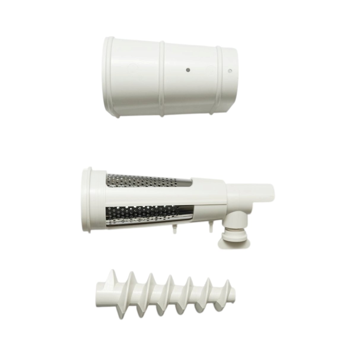 Accesoriu storcator suc de rosii din plastic pentru masina de tocat carne - imagine 2