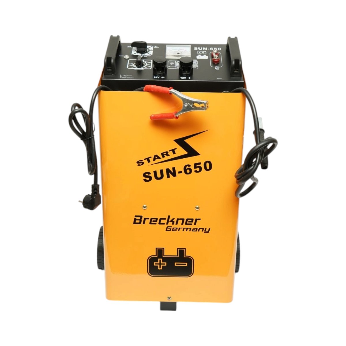 Robot pornire si redresor baterie auto 12/24V, 20-1000Ah, curent pornire 360A, incarcare rapida 70A Breckner Germany - imagine 2