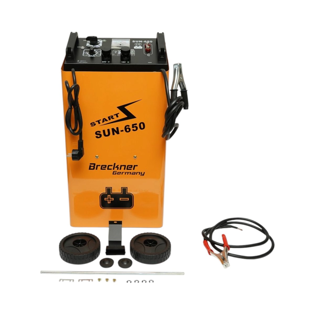 Robot pornire si redresor baterie auto 12/24V, 20-1000Ah, curent pornire 360A, incarcare rapida 70A Breckner Germany - imagine 3