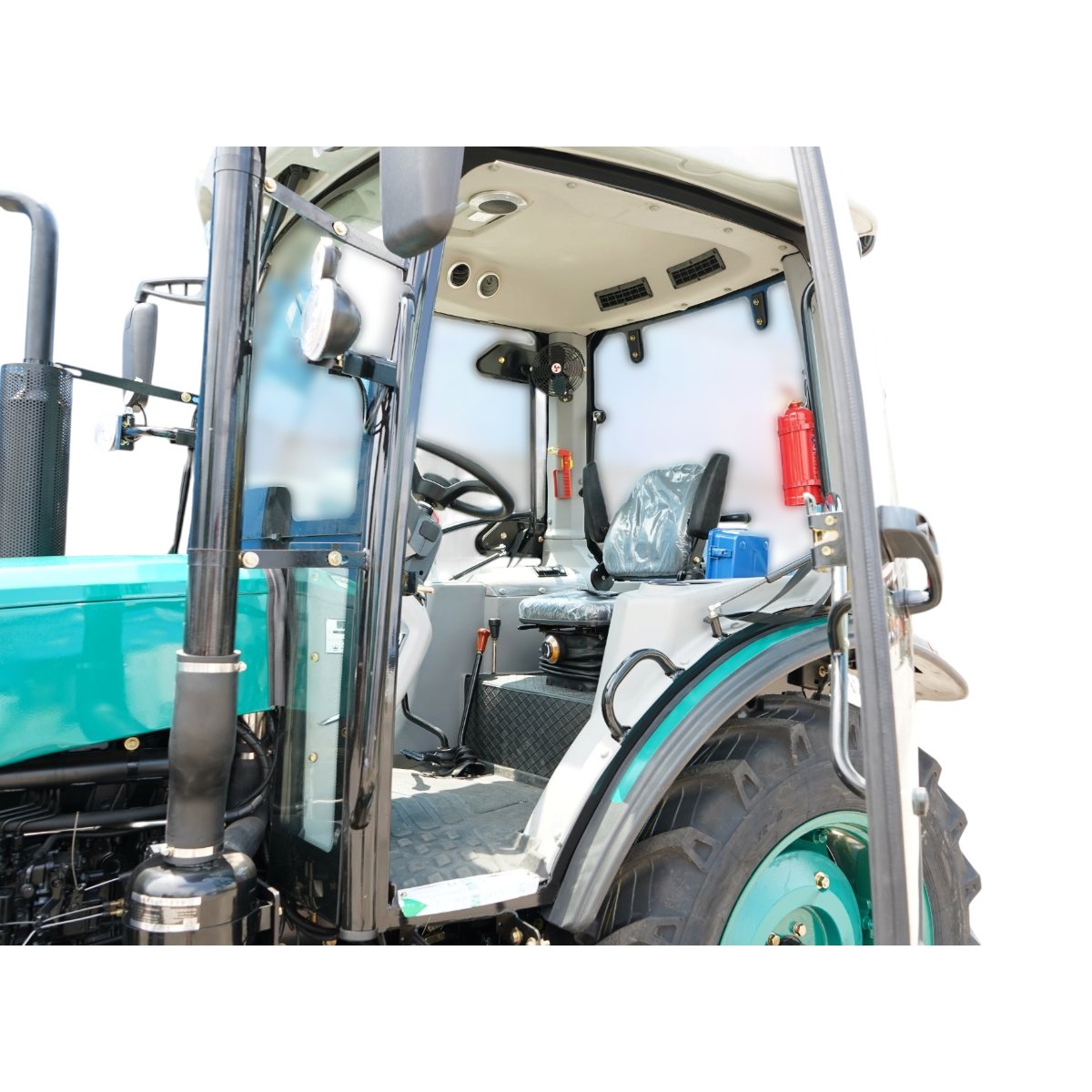 Tractor 60CP 4x4 cu cabina, motor YTO diesel, camere video, trapa KONIG 604 - imagine 9