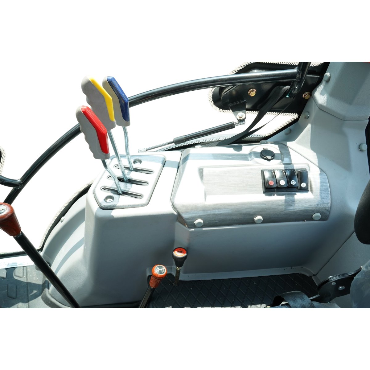 Tractor 60CP 4x4 cu cabina, motor YTO diesel, camere video, trapa KONIG 604 - imagine 14