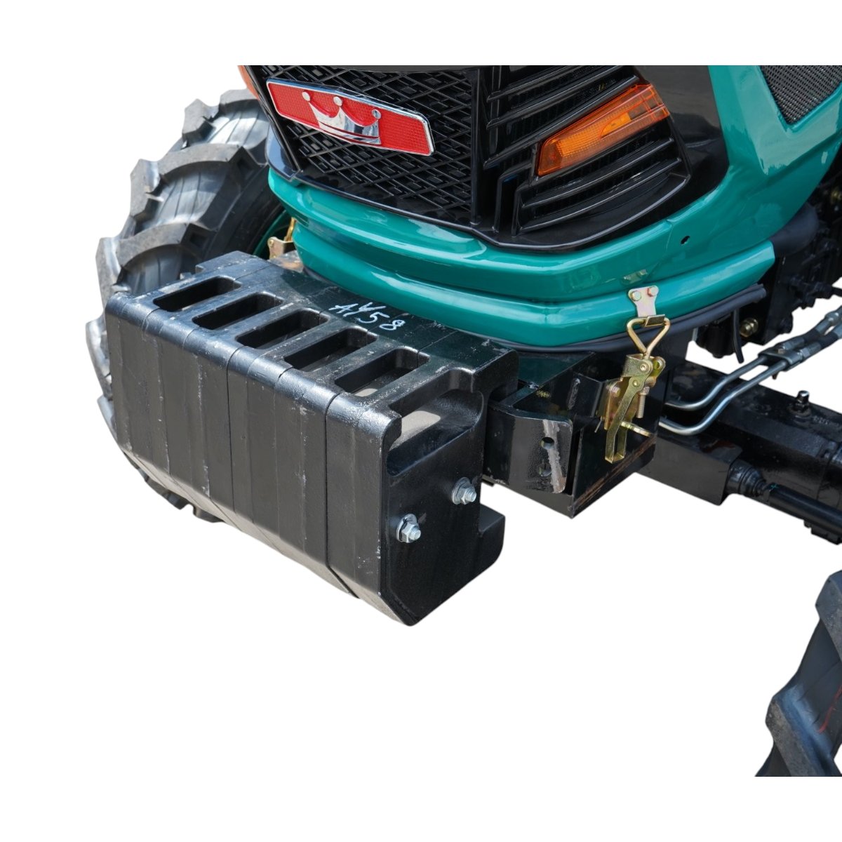 Tractor 60CP 4x4 cu cabina, motor YTO diesel, camere video, trapa KONIG 604 - imagine 8