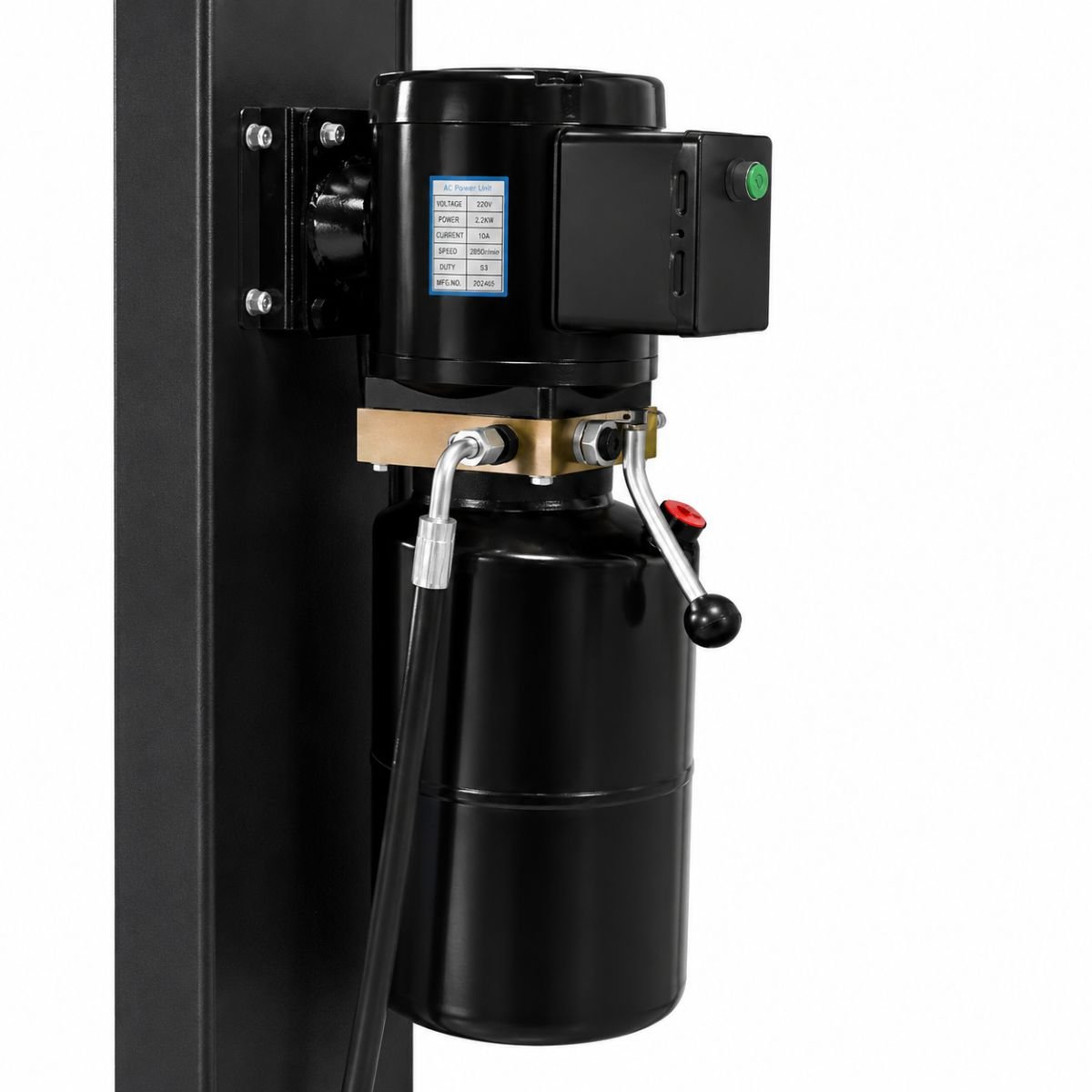 Elevator auto cu 2 coloane 380V, 2.2kW, capacitate ridicare 3500kg, actionare mecanica, inaltime ridicare 1900mm - imagine 6