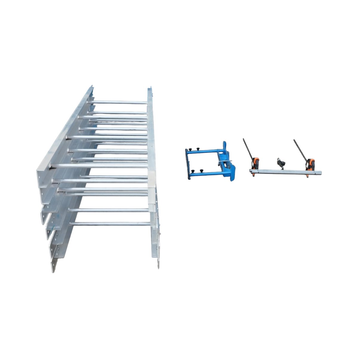 Lift electric 19m pentru ridicare panouri solare fotovoltaice, carucior mobil, telecomanda, sarcina maxima 200kg - imagine 4