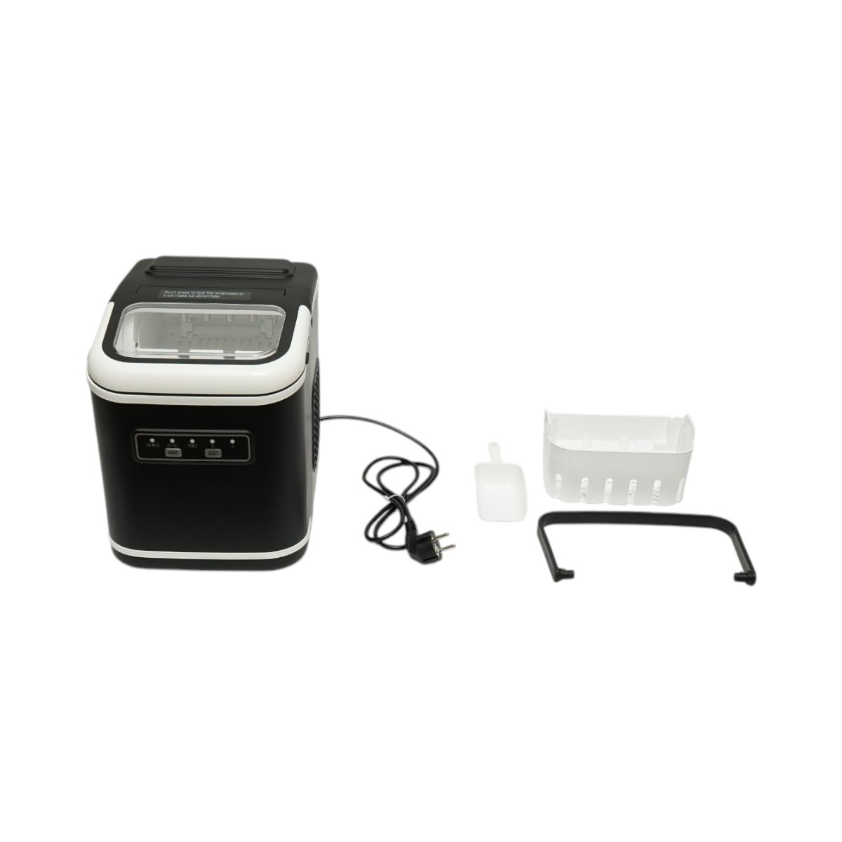 Aparat de facut gheata 12 kg/24h, rezervor apa 1.4L, cos colectare 600g, autocuratare - imagine 4