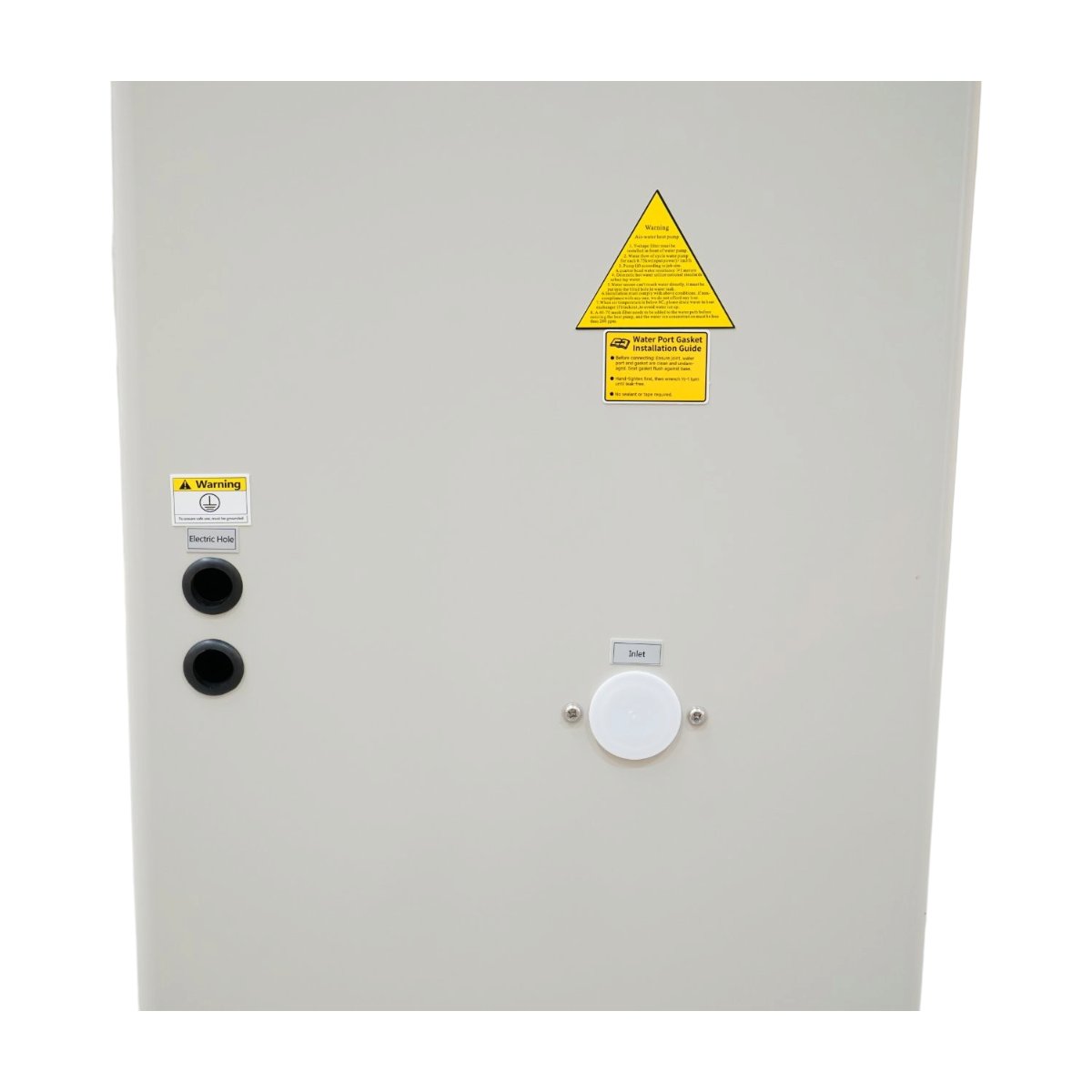 Pompa de caldura aer-apa monobloc 35kW, 380V, 55°C IPX4 SPRSUN - imagine 6