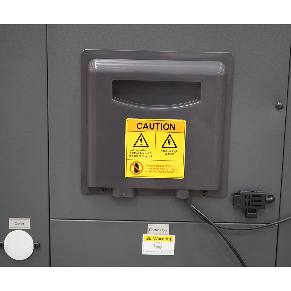 Pompa de caldura aer-apa monobloc 11.5kW, 220V, 75°C, R290 SPRSUN - imagine 6