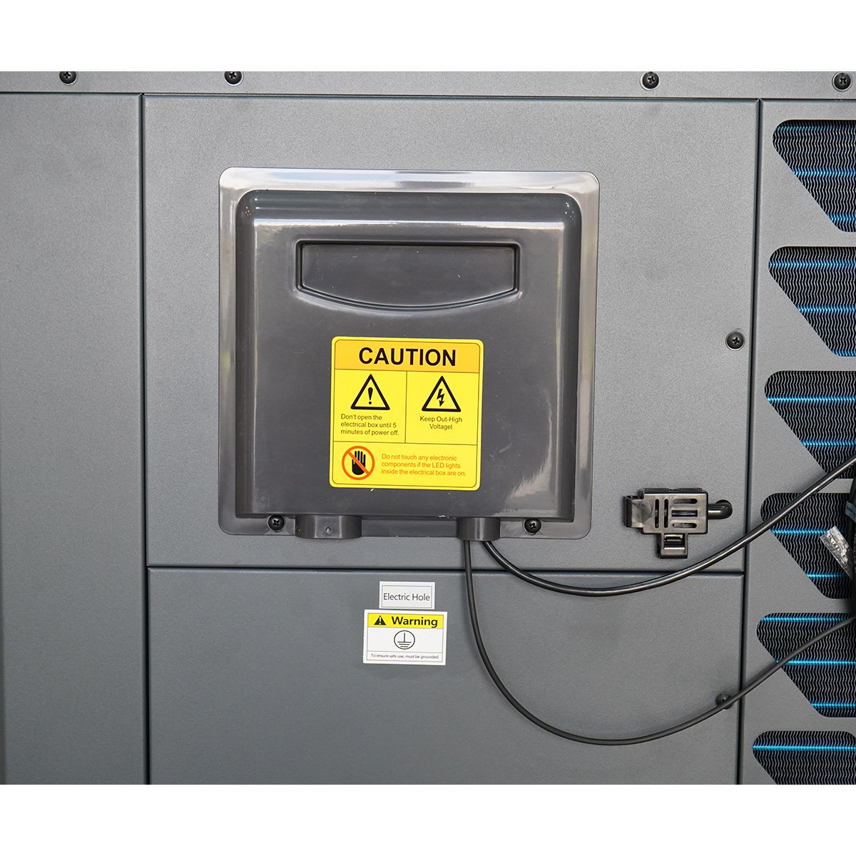 Pompa de caldura aer-apa monobloc 18.5kW, 380V, 75°C, R290 SPRSUN - imagine 7