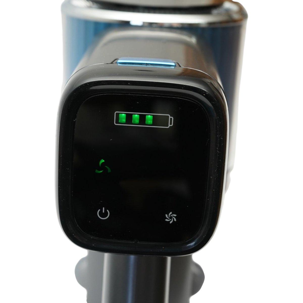 Aspirator vertical fara fir 200W, putere aspirare 30 kPa, baterie 2000mAh, recipient praf 600ml, 3 moduri de aspirare, ecran tactil LED, motor brushless, perie iluminata LED - imagine 11