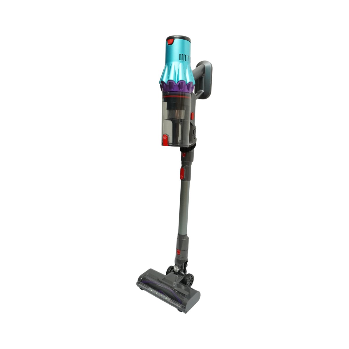 Aspirator vertical fara fir 300W, putere aspirare 35 kPa, baterie 2000mAh, recipient praf 800ml, 3 moduri de aspirare, ecran tactil LED, motor brushless, perie iluminata LED - imagine 4