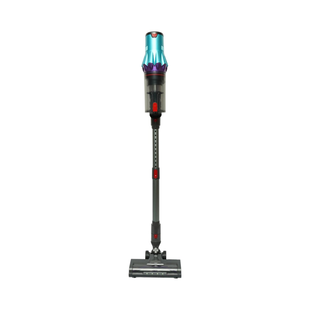 Aspirator vertical fara fir 300W, putere aspirare 35 kPa, baterie 2000mAh, recipient praf 800ml, 3 moduri de aspirare, ecran tactil LED, motor brushless, perie iluminata LED - imagine 2