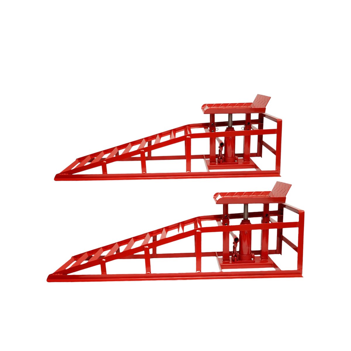 Set rampe auto metalice hidraulice 1140x350x240mm, sarcina maxima 2T - imagine 6
