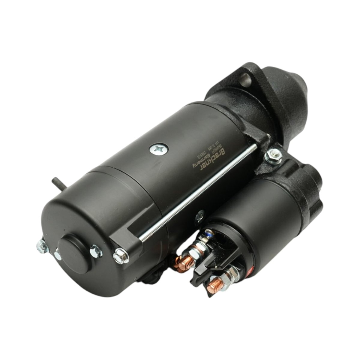 Electromotor 12V, 3.0kW, Z=10 Renault, Claas, Deutz, Fendt, Hyundai, John Deere, Liebherr, New Holland, Belarus, Carraro cod OEM IS1055, AZF4253 - imagine 4