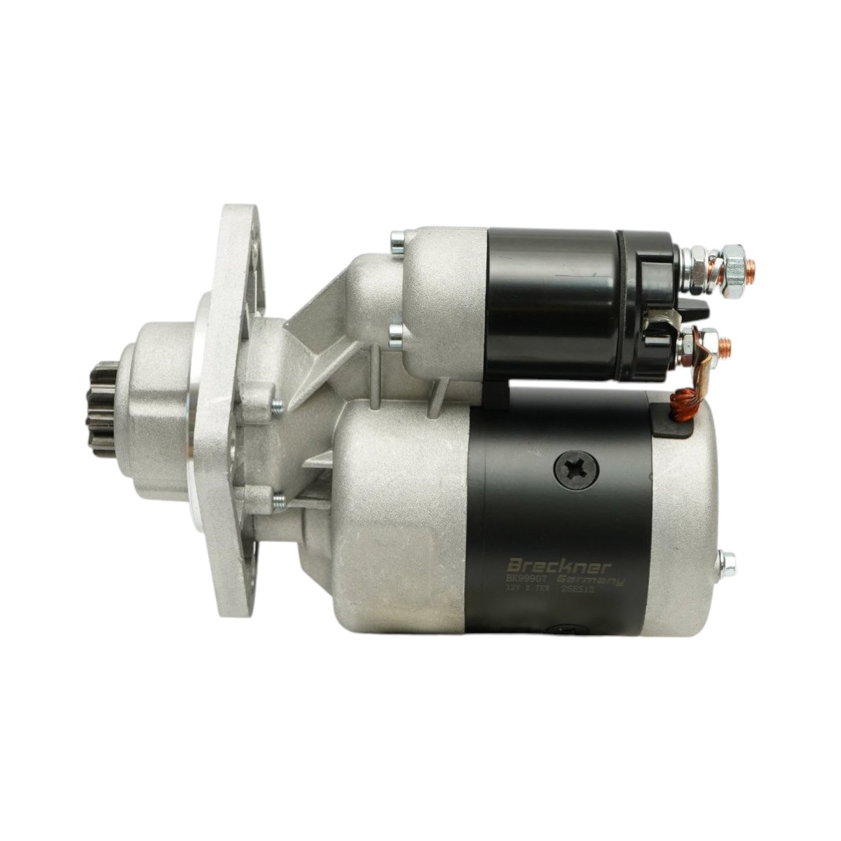 Electromotor 12V, 2.7kW, Z=10 Valmet, Massey Ferguson, Zetor, Sisu, Ursus cod OEM 9142748, 0001350124, 8EA730174-001, LRS00926, 632.275.12, 836640940 - imagine 3