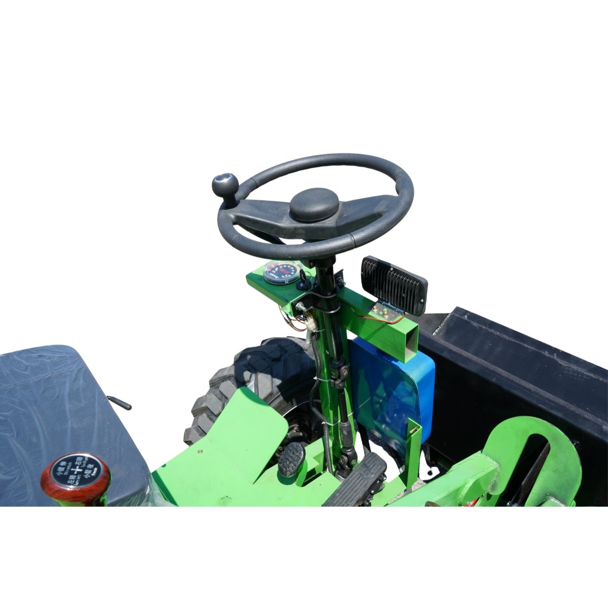 Mini incarcator frontal electric cu 3 roti, 2 motoare 2200W/1500W, baterie 48V/52Ah, capacitate ridicare 150kg, cupa 1000x550mm Breckner Germany - imagine 10
