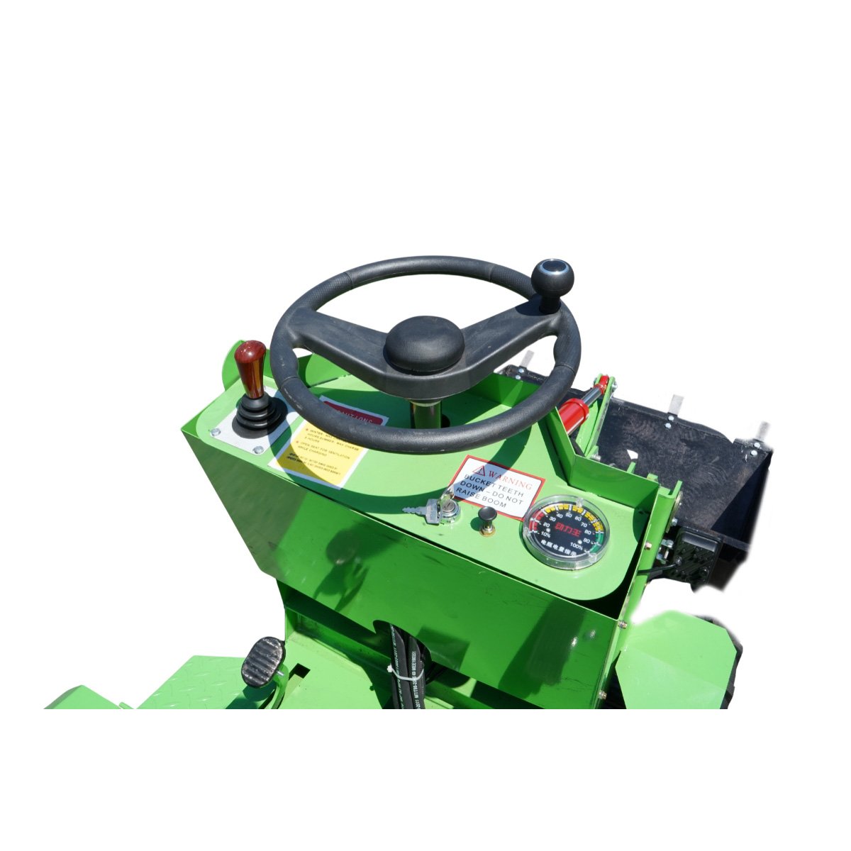 Mini incarcator frontal electric articulat 4x4, 2 motoare brushless 2200W, baterie 60V/70Ah, capacitate ridicare 400kg, latime cupa 1000mm Breckner Germany - imagine 8