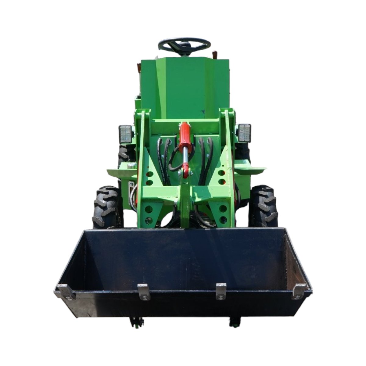 Mini incarcator frontal electric articulat 4x4, 2 motoare brushless 2200W, baterie 60V/70Ah, capacitate ridicare 400kg, latime cupa 1000mm Breckner Germany - imagine 3