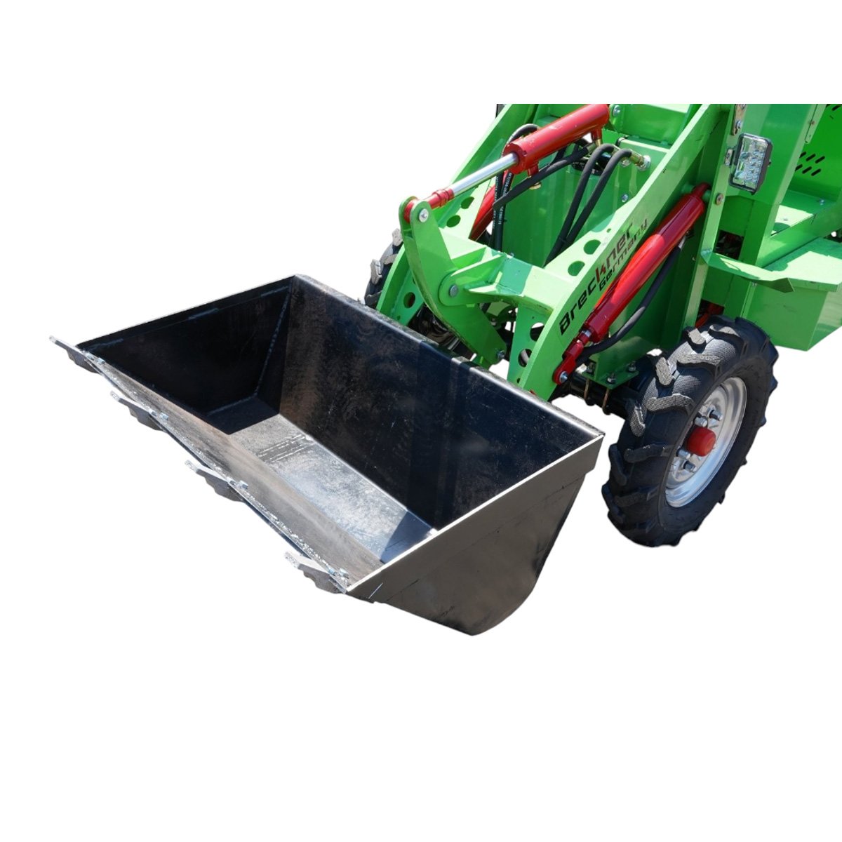 Mini incarcator frontal electric articulat 4x4, 2 motoare brushless 2200W, baterie 60V/70Ah, capacitate ridicare 400kg, latime cupa 1000mm Breckner Germany - imagine 6