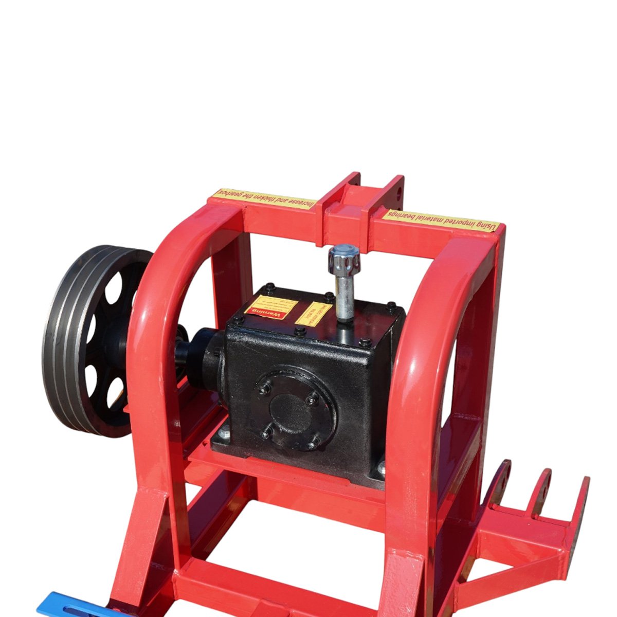 Cadru metalic pompa apa centrifuga WK85, WK86, WK87 cu suport motor, reductor, transmisie pe curea, prindere in 3 puncte si cardan inclus - imagine 9