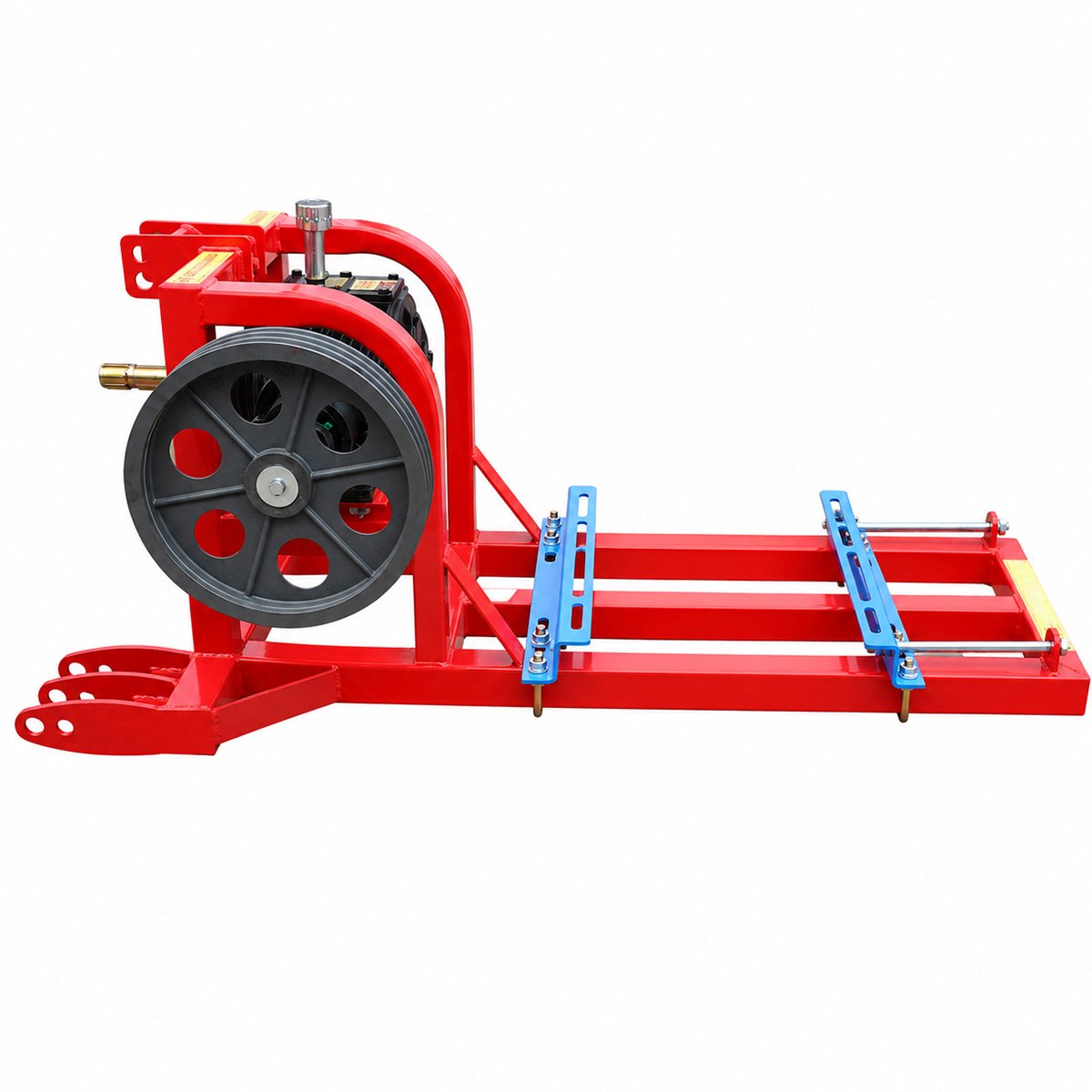 Cadru metalic pompa apa centrifuga WK88 cu suport motor, reductor, transmisie pe curea, prindere in 3 puncte si cardan inclus - imagine 5
