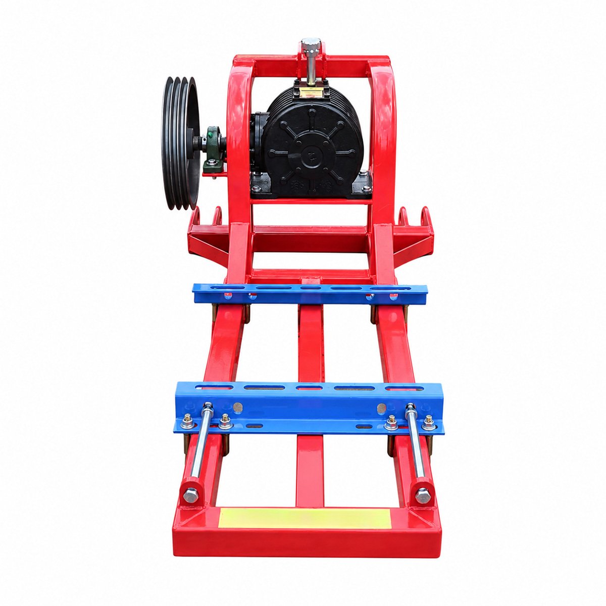 Cadru metalic pompa apa centrifuga WK88 cu suport motor, reductor, transmisie pe curea, prindere in 3 puncte si cardan inclus - imagine 4