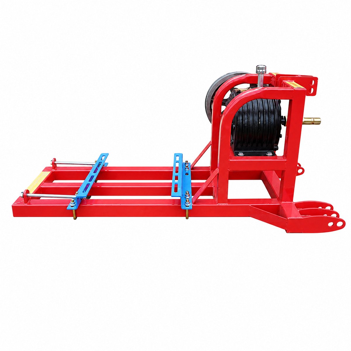 Cadru metalic pompa apa centrifuga WK88 cu suport motor, reductor, transmisie pe curea, prindere in 3 puncte si cardan inclus - imagine 3