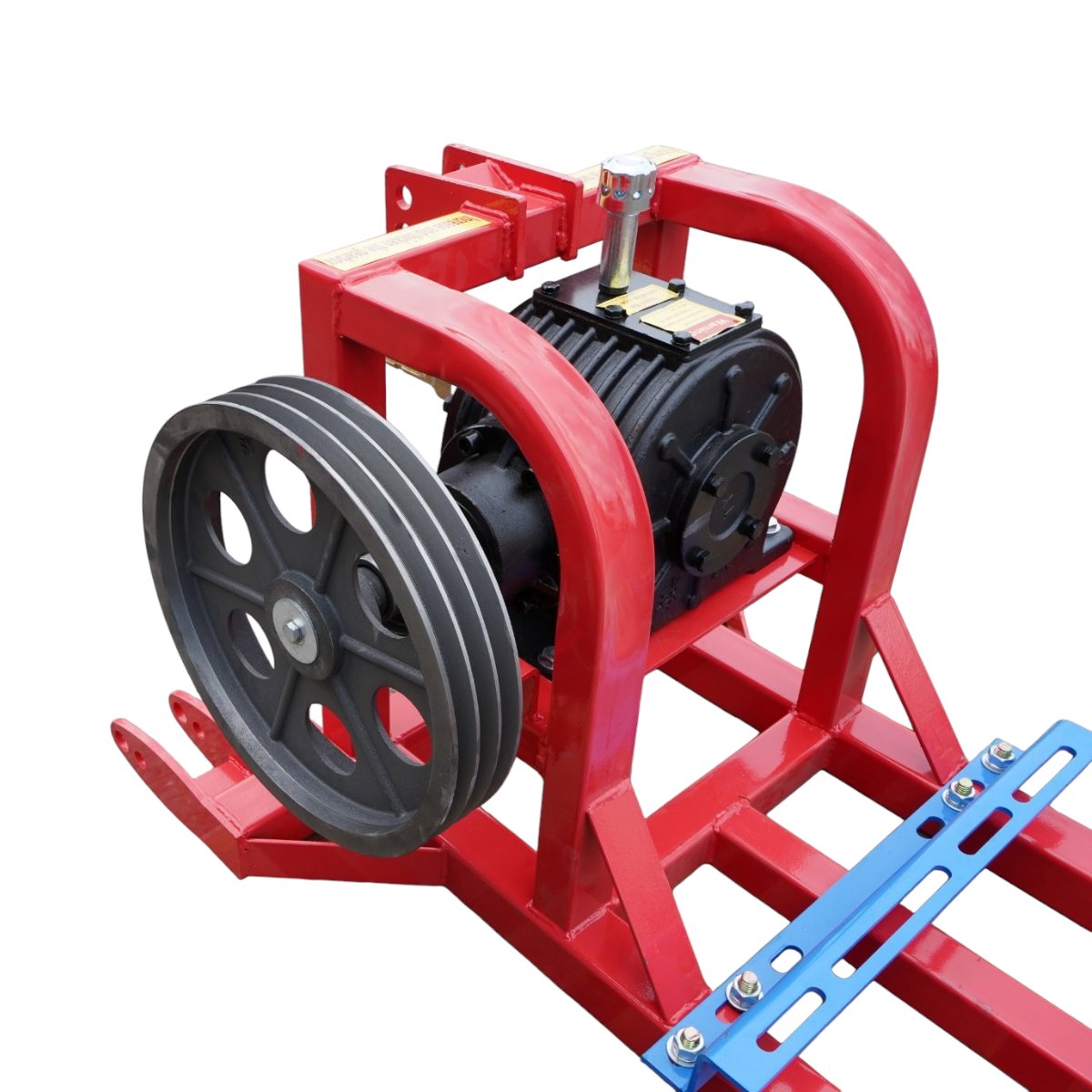 Cadru metalic pompa apa centrifuga WK88 cu suport motor, reductor, transmisie pe curea, prindere in 3 puncte si cardan inclus - imagine 10