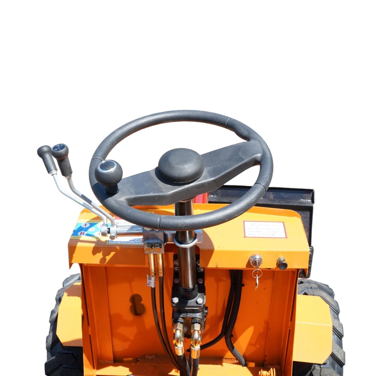 Mini incarcator frontal articulat 4x4, motor diesel 18CP, capacitate ridicare 400kg, latime cupa 1000mm Breckner Germany - imagine 7