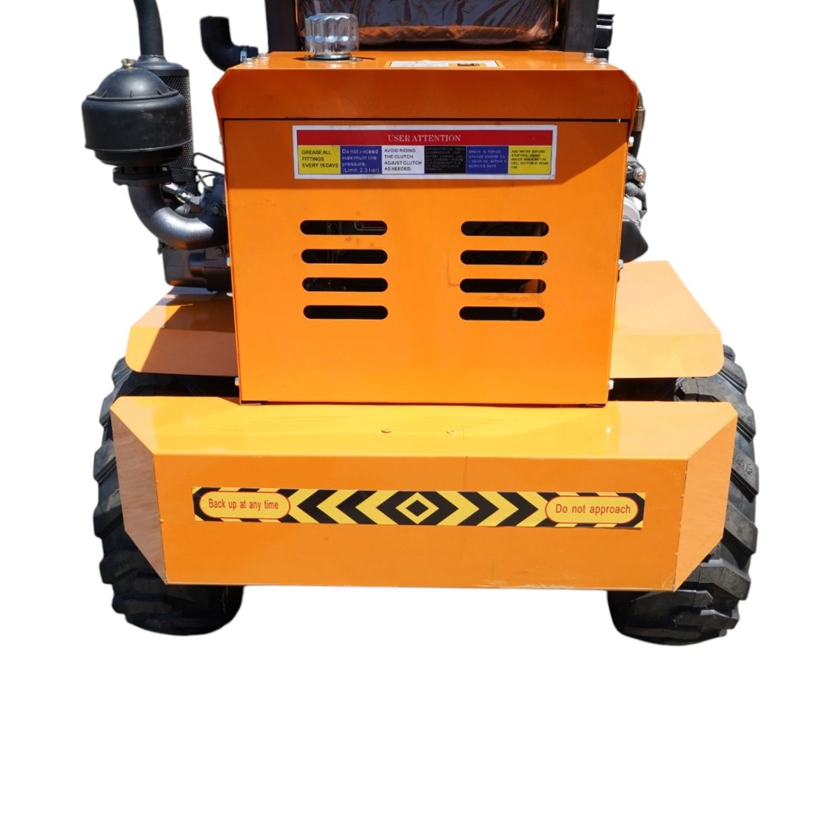 Mini incarcator frontal articulat 4x4, motor diesel 18CP, capacitate ridicare 400kg, latime cupa 1000mm Breckner Germany - imagine 10