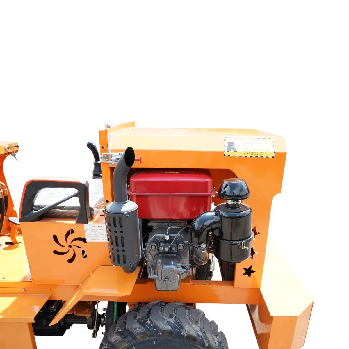Mini incarcator frontal articulat 4x4, motor diesel 32CP, capacitate ridicare 500kg, latime cupa 1000mm Breckner Germany - imagine 10